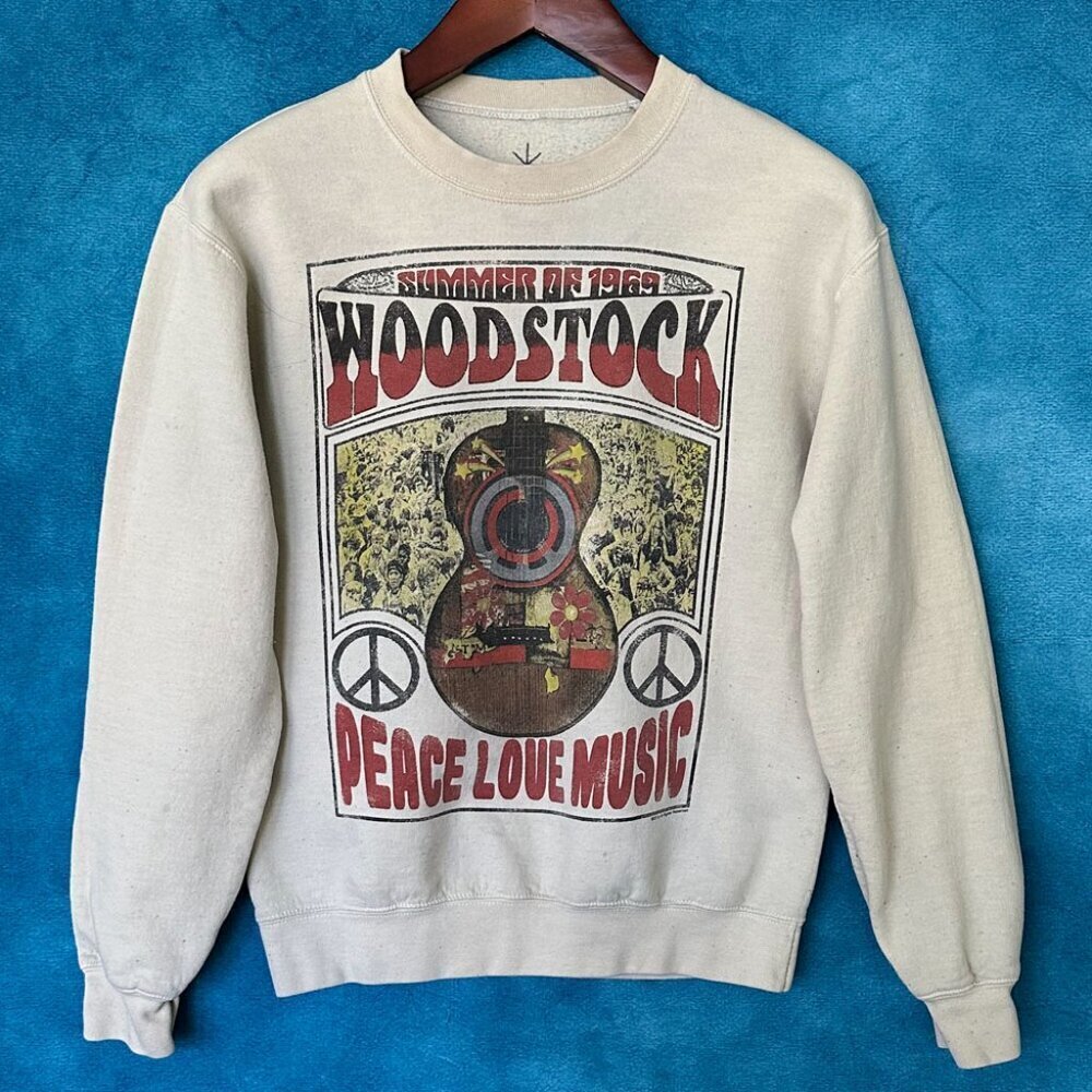Woodstock Retro Sweatshirt, Men's Small
